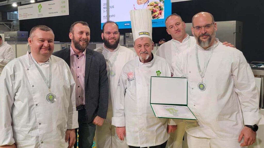 Two of our mentored teams won silver medals at this year’s Public Catering Competition