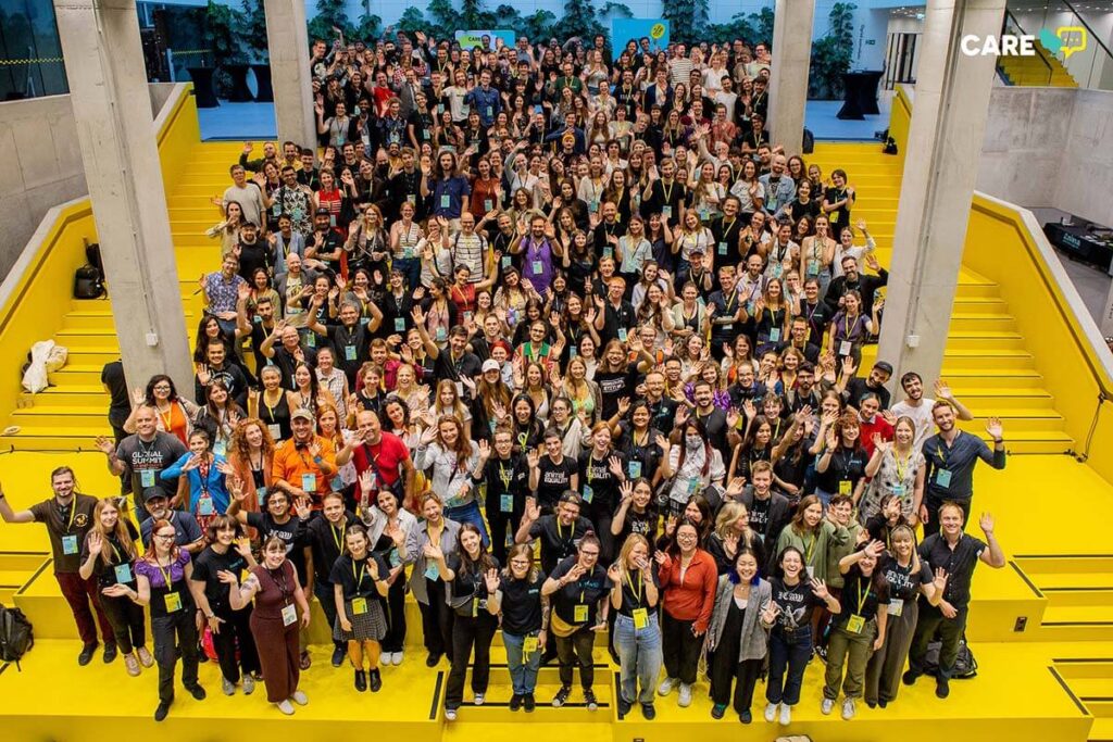 A CARE nem egy klasszikus konferencia, sokkal inkább egy pezsgő, soknyelvű fórum, ahol állatvédők, kutatók, aktivisták, vállalati szakemberek gyűlnek egybe