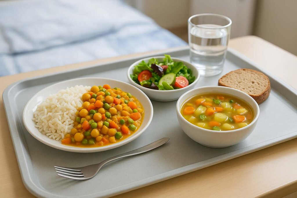 Megkértük a chatGPT-t, alkossa meg az ideális növényi alapú kórházi ebédet 