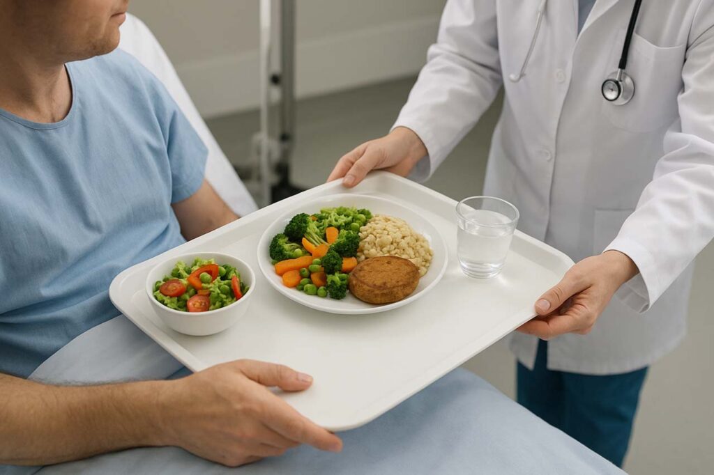 Fontos előrelépés a kórházi növényi étkezés biztosításában